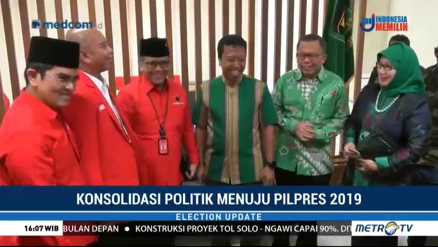 PDIP-PPP Sepakat Bahas Pendamping Jokowi Usai Pilkada