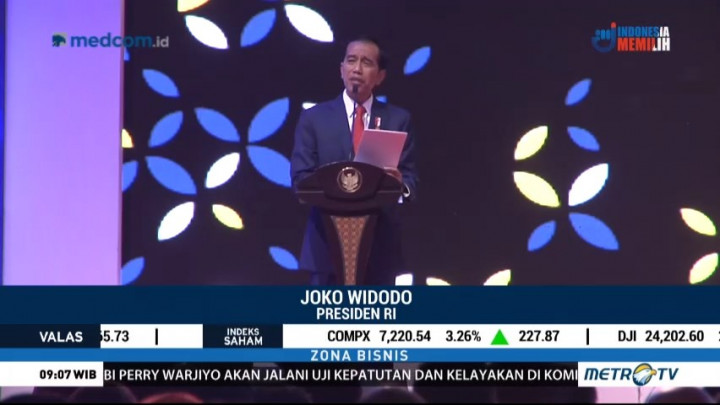 Jokowi Luncurkan Izin Online Kepabeanan