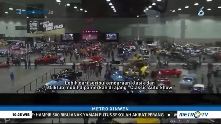 Pameran Mobil Klasik di Amerika Serikat