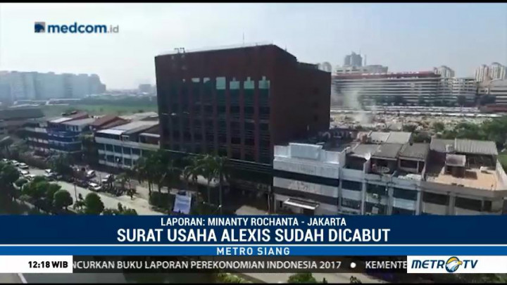 Alexis Umumkan Tutup dan Minta Maaf