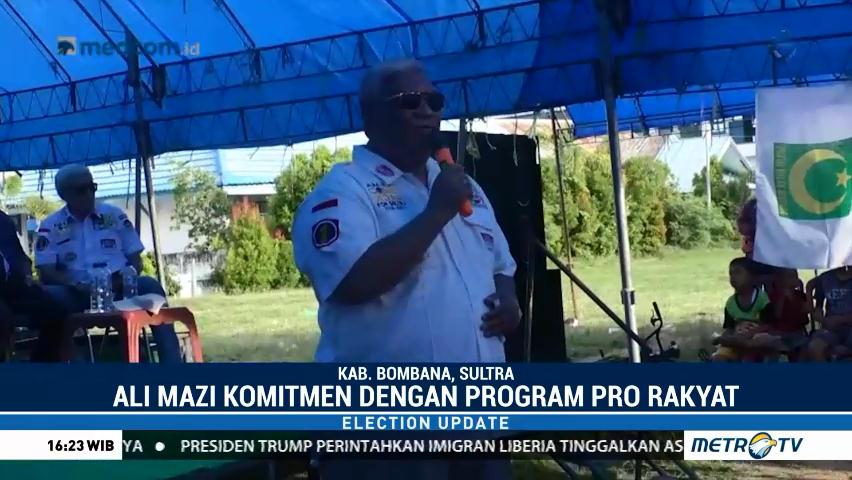 Cagub Sulteng Ali Mazi Silaturahmi ke Bombana