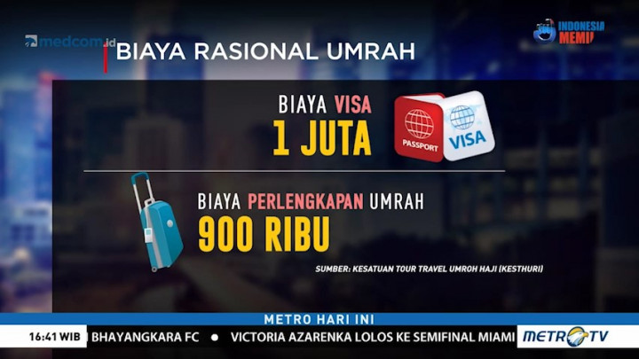 Angka Rasional Tarif Umrah