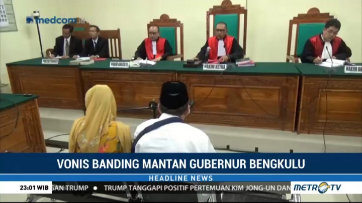 Banding Ditolak, Ridwan Mukti dan Istri Terima Vonis Lebih Berat