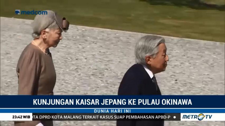 Kaisar Jepang Kunjungi Okinawa