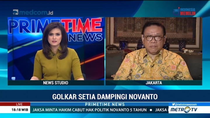 Agung Laksono Berharap Novanto Divonis Ringan