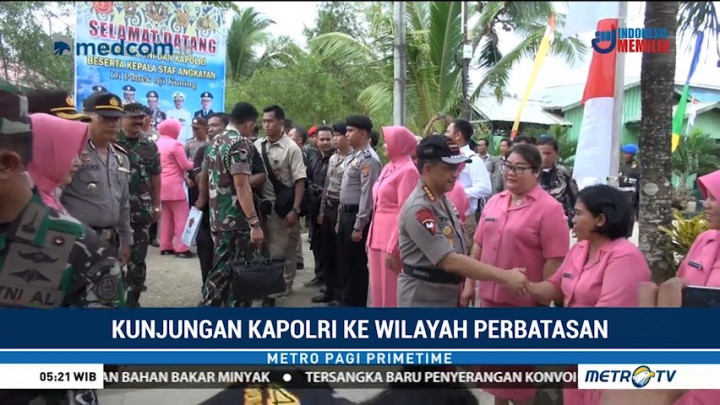 Kapolri Minta Pengawasan Daerah Perbatasan Diperketat