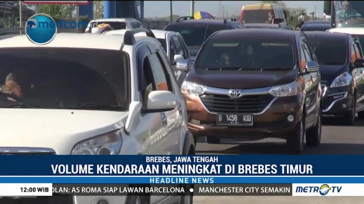 Libur Paskah, Volume Kendaraan Meningkat di Brebes Timur