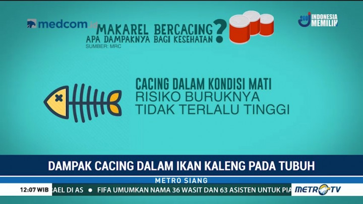 Ikan Makarel Bercacing, Apa Dampaknya Bagi Kesehatan?