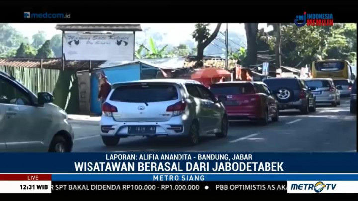 Wisatawan Padati Kawasan Wisata Lembang