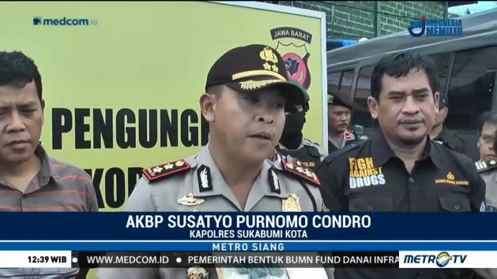 Polres Sukabumi Kota Gagalkan Peredaran Narkoba di Kalangan Pelajar