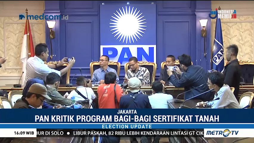 PAN Sebut Program Bagi-bagi Sertifikat Tanah Reforma Agraria Palsu