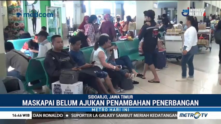 Maskapai Belum Ajukan Tambahan Jadwal Penerbangan di Bandara Juanda