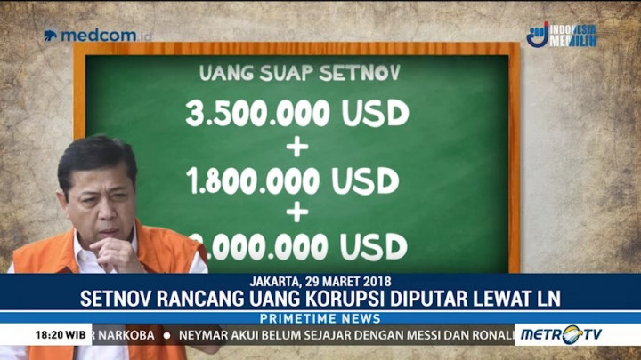 Trik Setnov Samarkan Uang Korupsi KTP-el