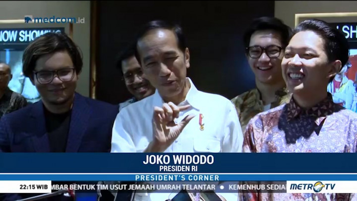 Presiden Soroti Masalah Perfilman Nasional