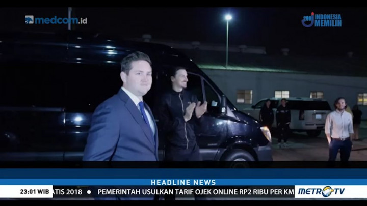 Fans LA Galaxy Beri Sambutan Hangat untuk Ibra