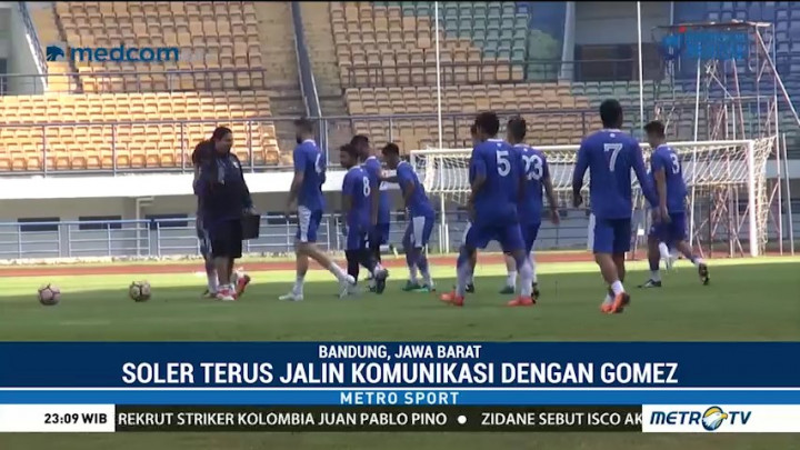 Persib Boyong 18 Pemain ke Palembang