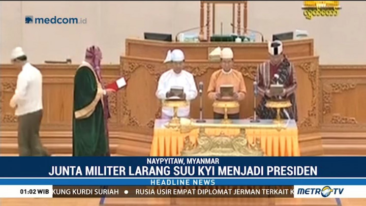 Presiden Baru Myanmar Sekutu Kuat Aung San Suu Kyi