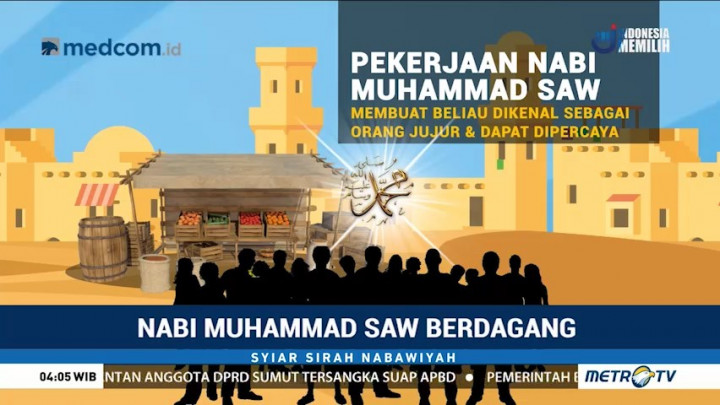 Syiar Sirah Nabawiyah: Nabi Muhammad SAW Berdagang (1)
