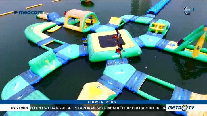 Asyiknya Basah-basahan di Aqua Fun Ancol