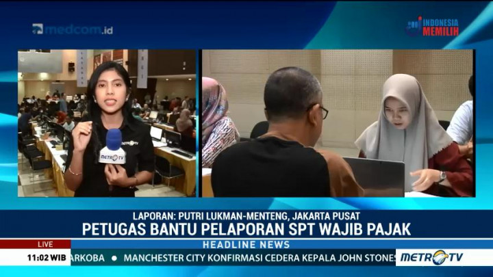 Hari Terakhir Pelaporan SPT, Warga Padati Kantor Pajak