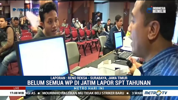 60 Ribu Wajib Pajak di Jatim Belum Lapor SPT