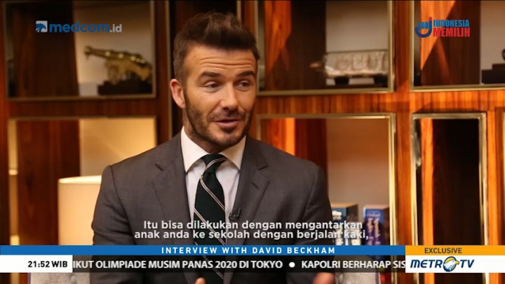 Strategi Beckham Ajak Masyarakat Jalani Gaya Hidup Sehat