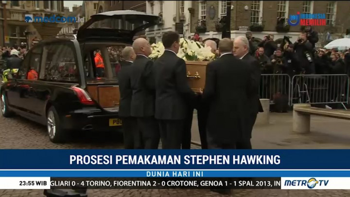 Prosesi Pemakaman Stephen Hawking