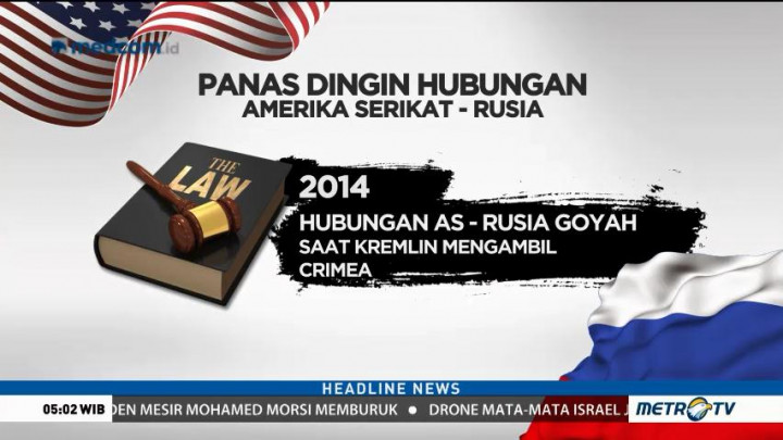 Panas Dingin Hubungan Rusia-AS