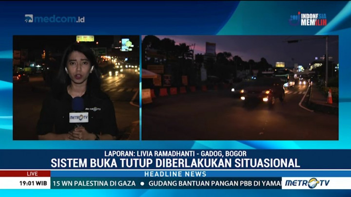 Arus Lalin di Puncak Ramai Lancar