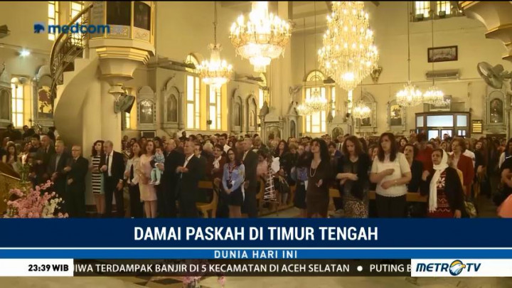 Warga Suriah & Irak Rayakan Paskah dalam Suasana Damai