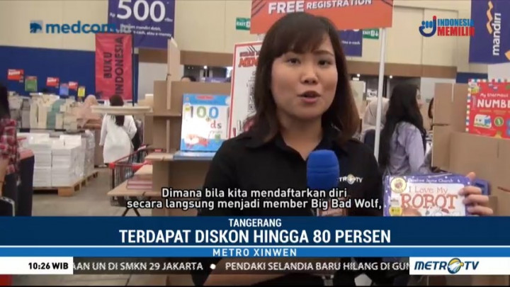 Buku Berbahasa Mandarin Hadir di Big Bad Wolf 2018