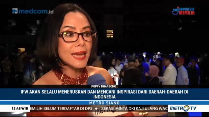 Poppy Dharsono: IFW akan Terus Mencari Inspirasi dari Daerah-daerah di Indonesia