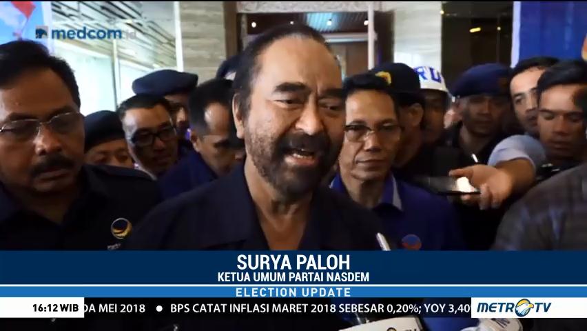 Surya Paloh Minta Parpol Pendukung Jokowi Konsisten