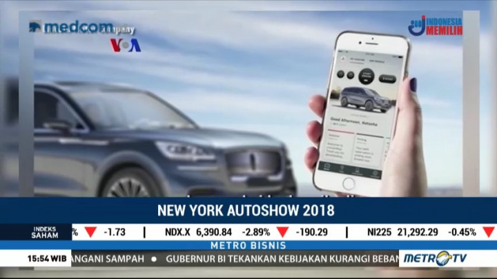 Beragam Mobil Mutakhir Mejeng di New York Auto Show