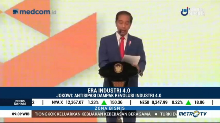 Jokowi Wanti-wanti Dampak Revolusi Industri 4.0