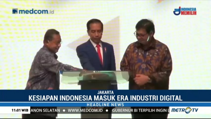 Presiden Jokowi Resmikan Making Indonesia 4.0