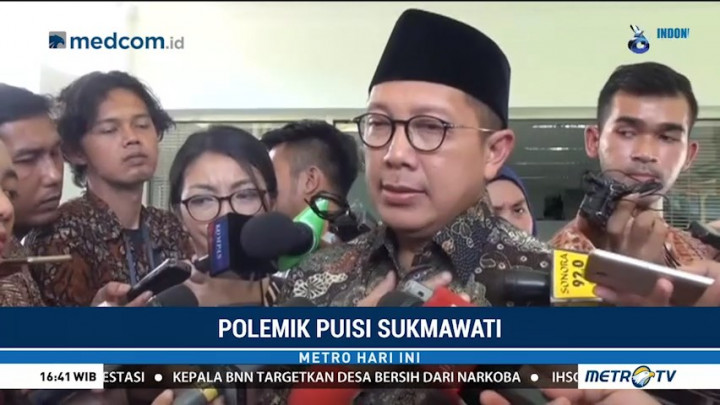 Menag Yakin Sukmawati Tak Bermaksud Lecehkan Islam