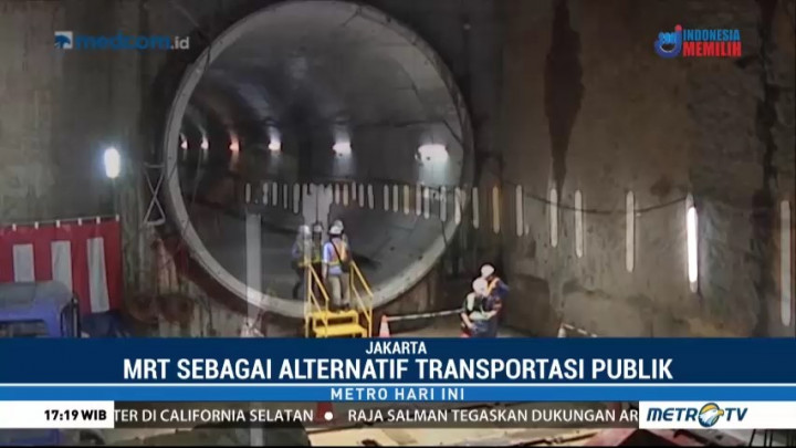 Pembangunan MRT Capai 83%