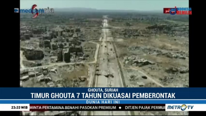 Wilayah Timur Ghouta Porak-Poranda