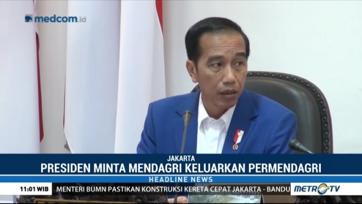 Jokowi Dorong Kemendagri Percepat Pelayanan KTP-el