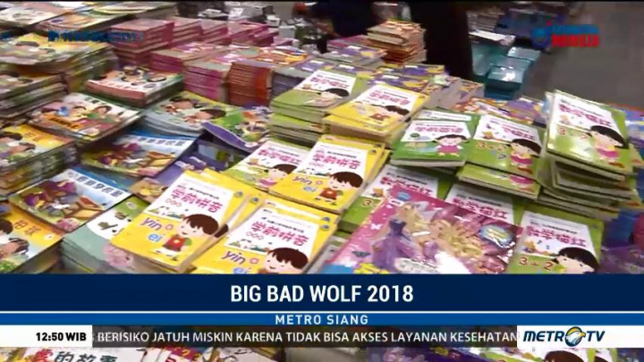 Buku Berbahasa Mandarin Hadir di Big Bad Wolf 2018
