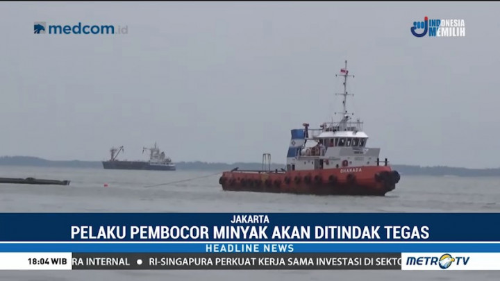 Polri akan Tindak Pelaku Pembocoran Minyak di Balikpapan