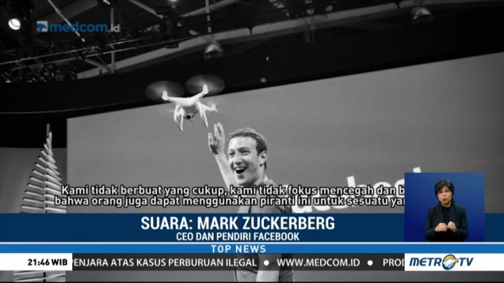 Data Pengguna Facebook Bocor, Mark Zuckerberg Mengaku Bersalah