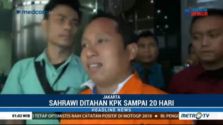 Anggota DPRD Malang Sahrawi Ditahan KPK