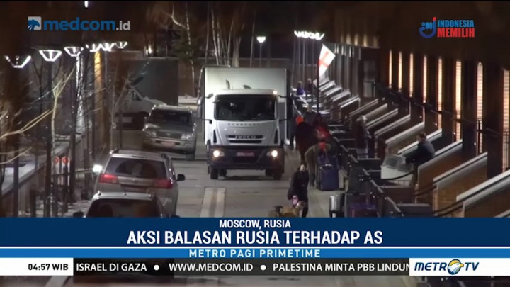 Diusir, 60 Diplomat AS Mulai Tinggalkan Rusia