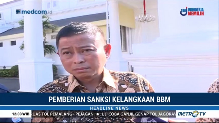 Menteri Jonan Minta Pertamina Benahi Pasokan Premium