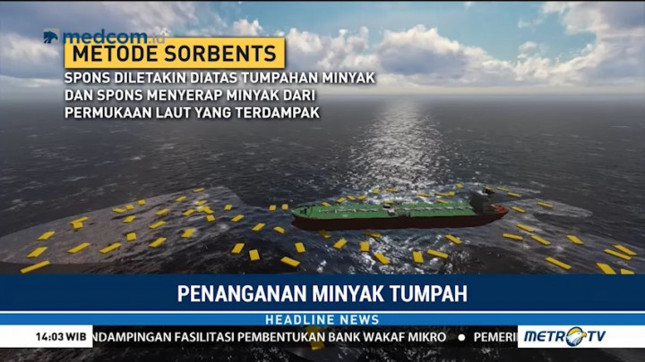 Tiga Cara Penanganan Tumpahan Minyak di Laut