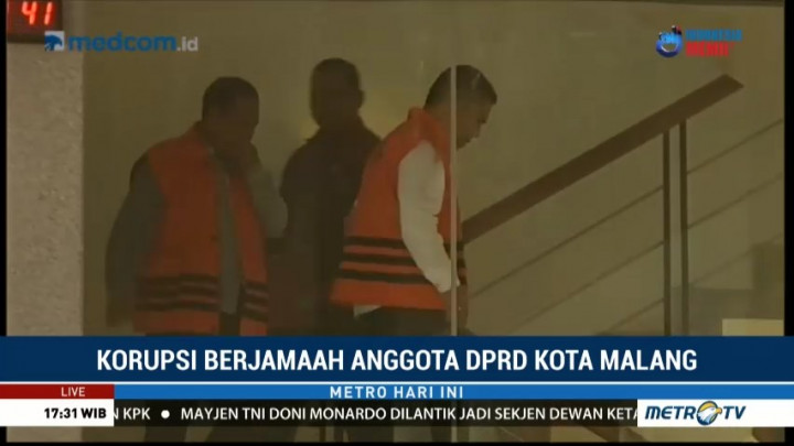 Lima Anggota DPRD Malang Jadi Tahanan KPK