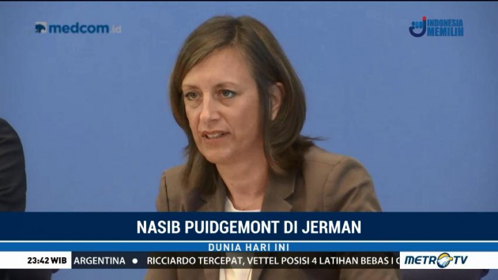 Pemerintah Jerman Tolak Tanggapi Vonis Bebas Puigdemont