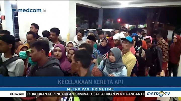 Kecelakaan KA Sancaka Ganggu Jadwal Perjalanan di Stasiun Bojonegoro